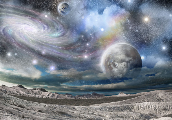 Фотообои Космические поверхности
