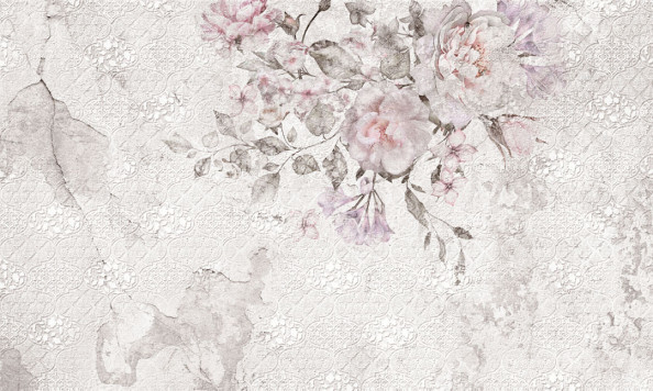 Фотообои Иллюстрация цветов