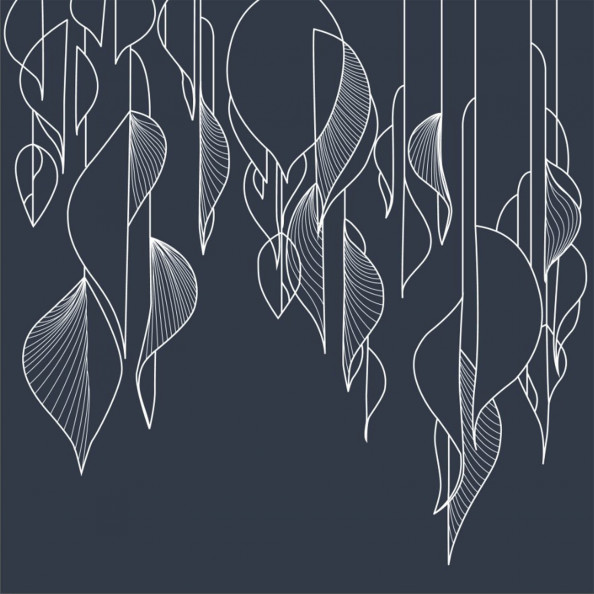 Фотообои векторные цветы