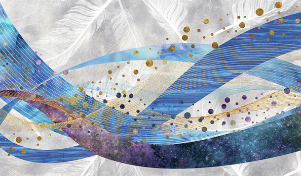 Фотообои Абстракция, цветная текстура