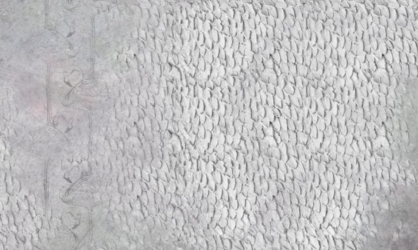 Фотообои Фреска с фламинго