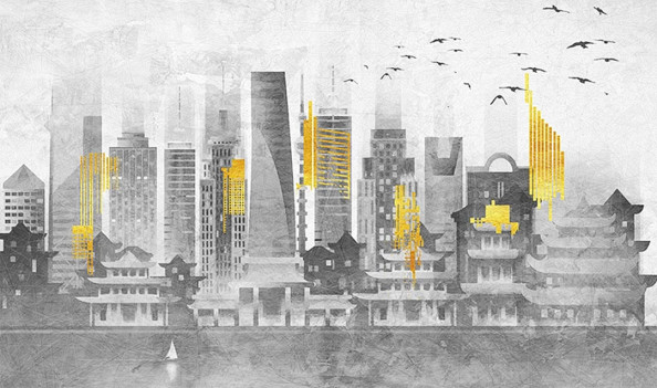 Фотообои Современный Китай