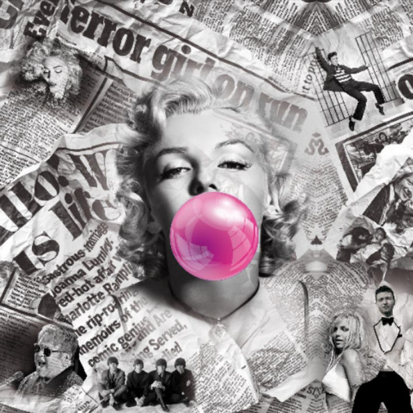 Фотообои Монро в стиле арт