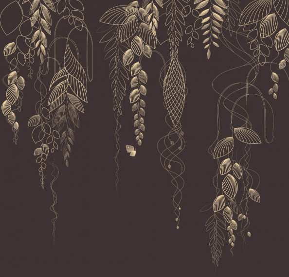 Фотообои декоративные листья