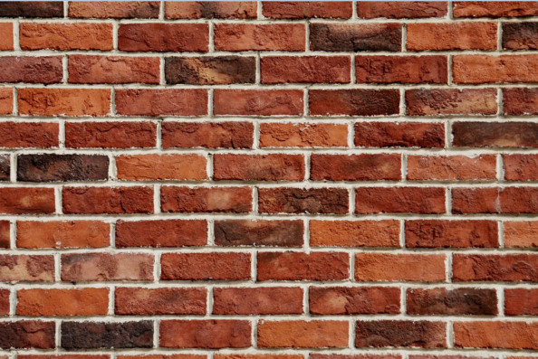 Фотообои Красная кирпичная кладка