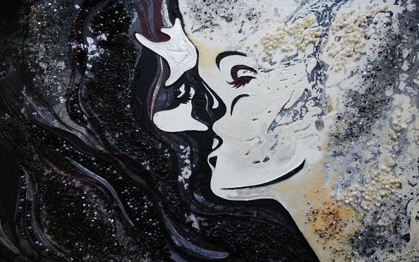 Фотообои поцелуй