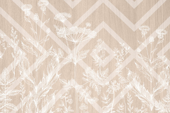 Фотообои Крупные узоры