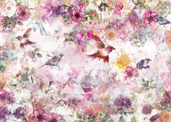 Фотообои Паттерн цветов