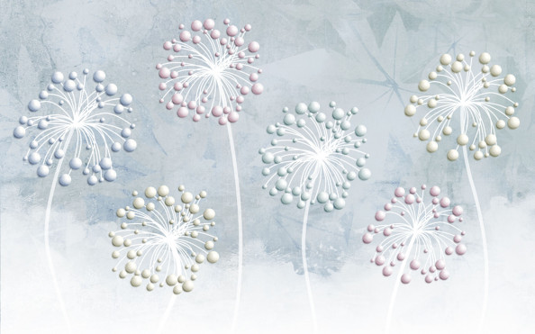 Фотообои одуванчики