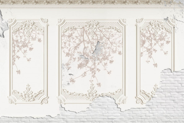 Фотообои фреска, арка