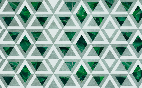 Фотообои треугольники