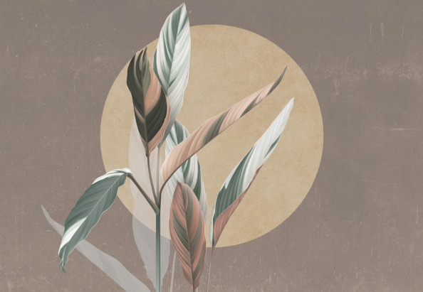 Фотообои арт листья