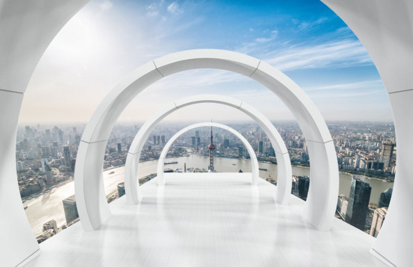 Фотообои Расширяющее окно