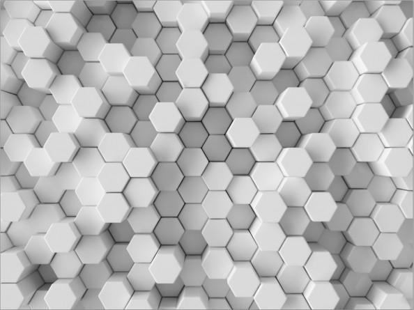 Фотообои шестигранники