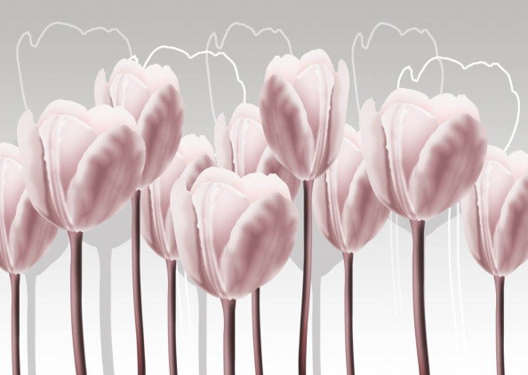 Фотообои тюльпаны