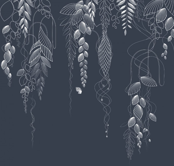 Фотообои декоративные листья