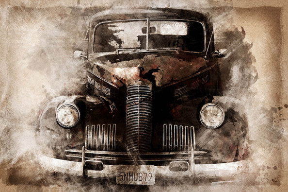 Фотообои старинное авто