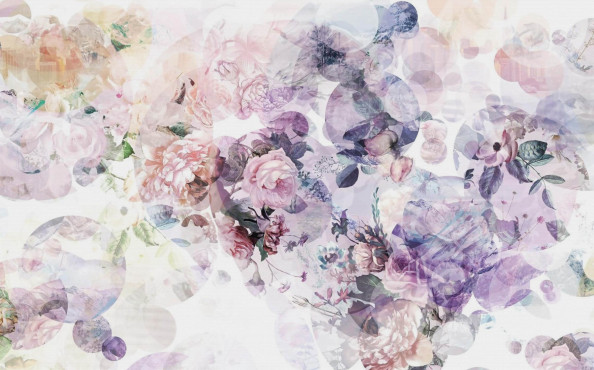 Фотообои дизайнерские цветы