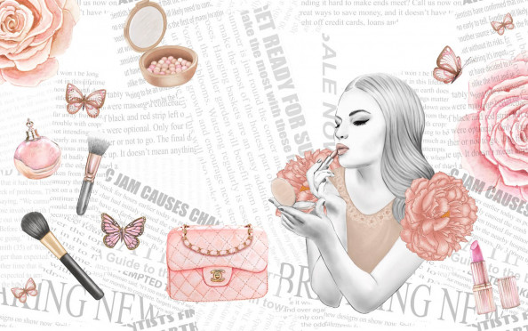 Фотообои для салона красоты