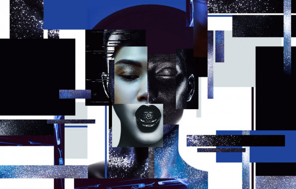 Фотообои  Арт лицо для салона красоты