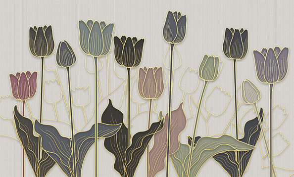 Фотообои Тюльпаны