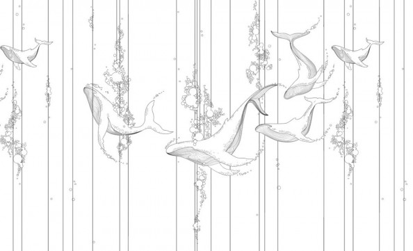 Фотообои киты