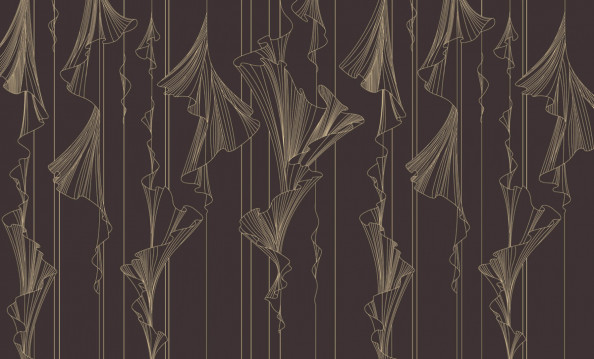 Фотообои векторные цветы