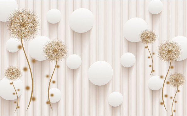 Фотообои   одуванчики