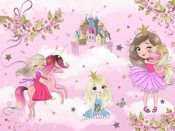 Фотообои принцессы 