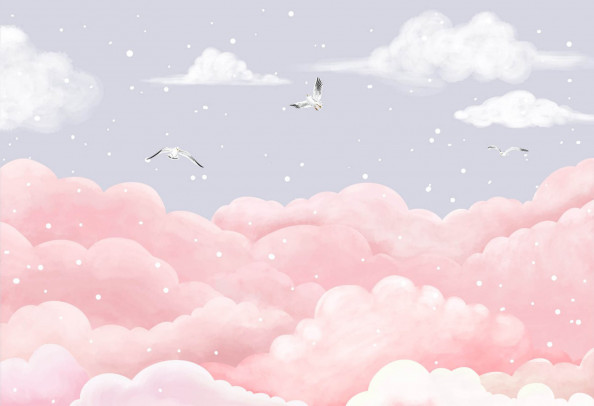 Фотообои птицы в небе