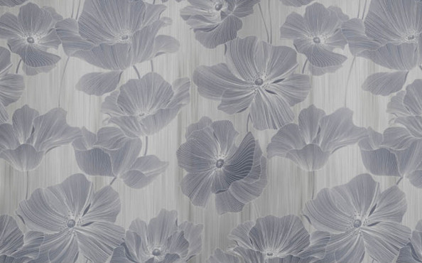 Фотообои Цветы в сепии