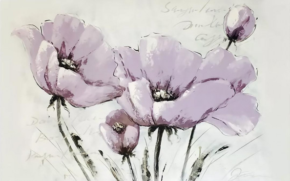 Фотообои Сиреневыми цветами