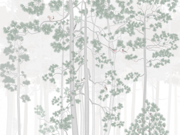 Фотообои лес