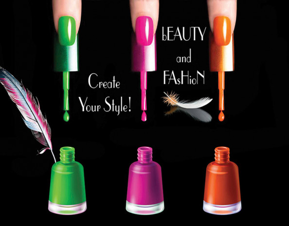 Фотообои маникюрного кабинета