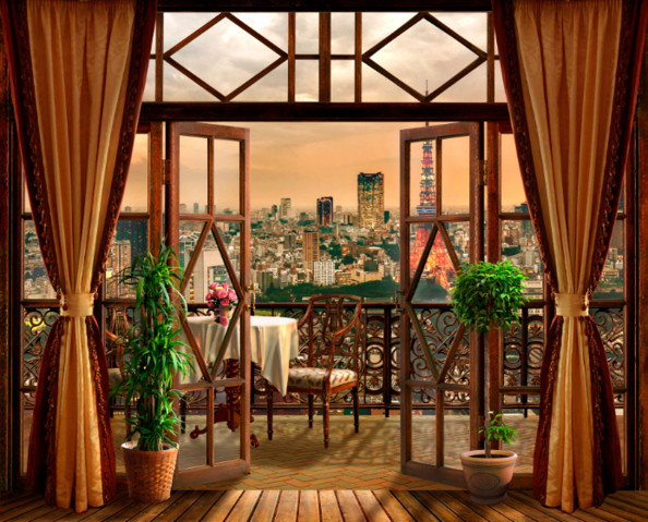 Фотообои вид с окна