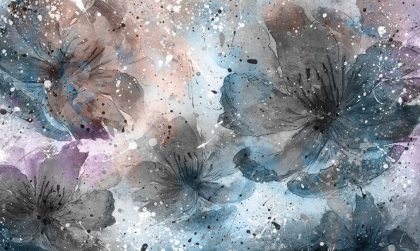 Фотообои Абстрактные цветы