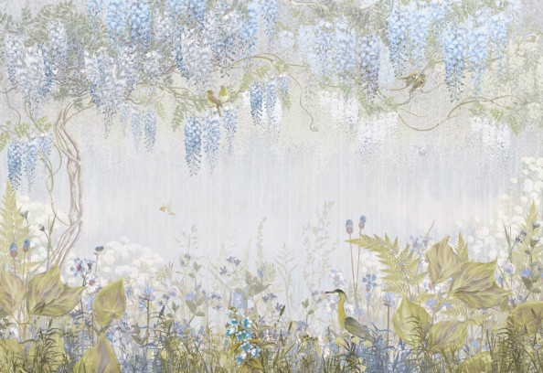 Фотообои стиль ботаника