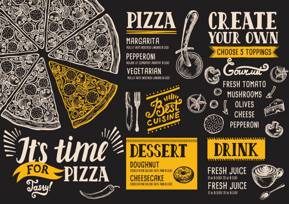 Фотообои пицца