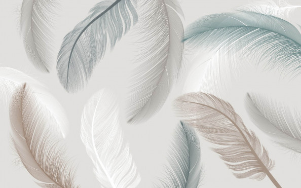 Фотообои перья