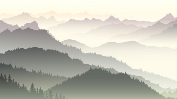 Фотообои Горы скандинавские