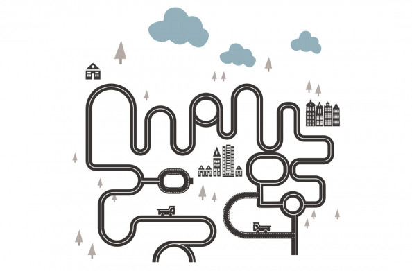 Фотообои Железная дорога