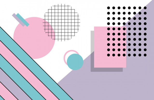 Фотообои Узор в стиле мемфис