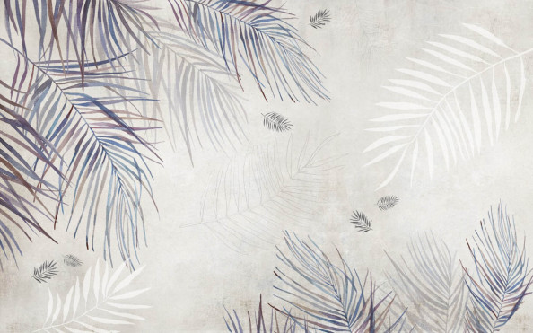 Фотообои тропические листья