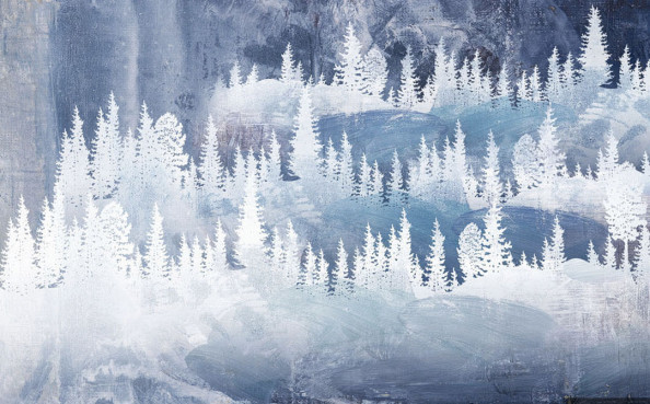 Фотообои Зимний лес