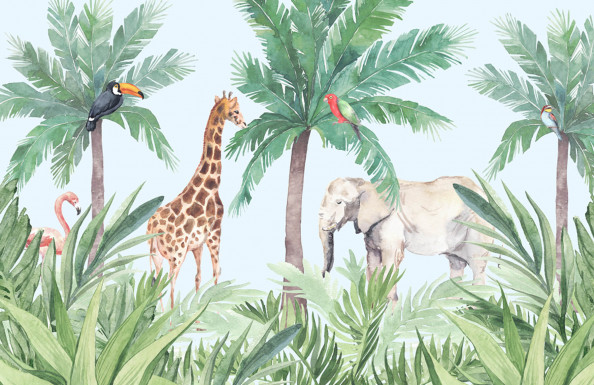 Фотообои животные в тропиках