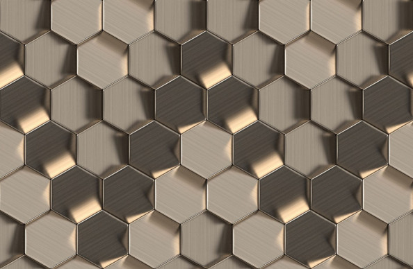 Фотообои Соты из золота