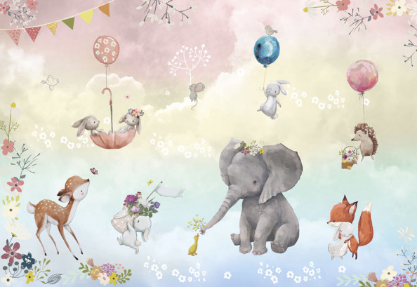 Фотообои  Нежные зверята