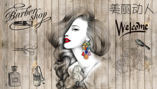 Фотообои для салона красоты