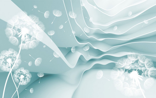 Фотообои одуванчики