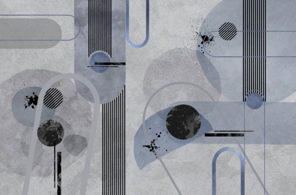 Фотообои графика, паттерн